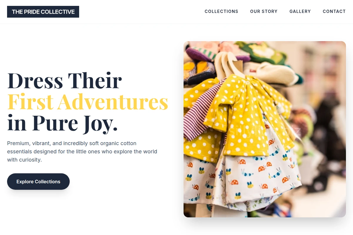 Vibrant Baby Clothes